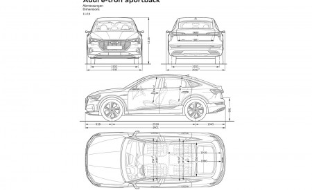 2020 Audi e-tron Sportback Dimensions Wallpapers 450x275 (137)