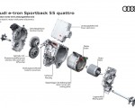 2020 Audi e-tron Sportback Front electric motor with power electronics Wallpapers 150x120
