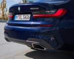 2020 BMW M340i Sedan (Color: Tanzanite Blue Metallic) Exhaust Wallpapers 150x120