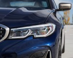 2020 BMW M340i Sedan (Color: Tanzanite Blue Metallic) Headlight Wallpapers 150x120