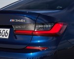 2020 BMW M340i Sedan (Color: Tanzanite Blue Metallic) Tail Light Wallpapers 150x120