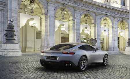 2020 Ferrari Roma Rear Three-Quarter Wallpapers 450x275 (2)