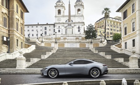 2020 Ferrari Roma Side Wallpapers 450x275 (4)