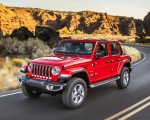 2020 Jeep Wrangler Sahara EcoDiesel Front Three-Quarter Wallpapers 150x120