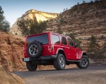 2020 Jeep Wrangler Sahara EcoDiesel Rear Three-Quarter Wallpapers 150x120