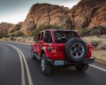 2020 Jeep Wrangler Sahara EcoDiesel Rear Three-Quarter Wallpapers 150x120