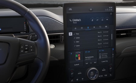 2021 Ford Mustang Mach-E Electric SUV Central Console Wallpapers 450x275 (67)