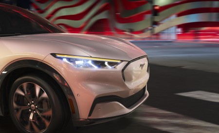 2021 Ford Mustang Mach-E Electric SUV Headlight Wallpapers 450x275 (48)