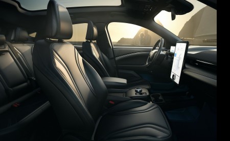 2021 Ford Mustang Mach-E Electric SUV Interior Front Seats Wallpapers 450x275 (57)