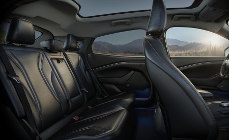 2021 Ford Mustang Mach-E Electric SUV Interior Rear Seats Wallpapers 450x275 (56)