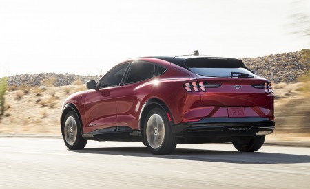 2021 Ford Mustang Mach-E Rear Three-Quarter Wallpapers 450x275 (9)