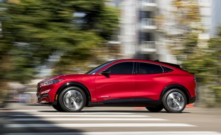 2021 Ford Mustang Mach-E Side Wallpapers 450x275 (11)