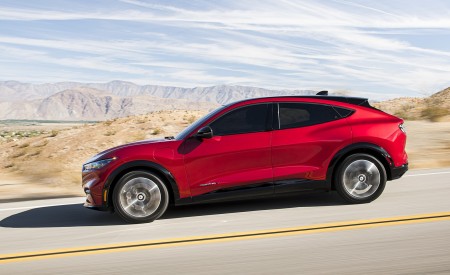 2021 Ford Mustang Mach-E Side Wallpapers 450x275 (12)