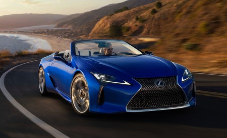 2021 Lexus LC 500 Convertible Front Three-Quarter Wallpapers 450x275 (22)