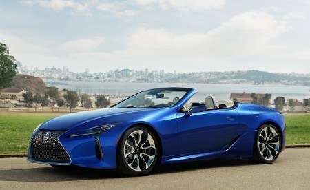 2021 Lexus LC 500 Convertible Front Three-Quarter Wallpapers 450x275 (27)
