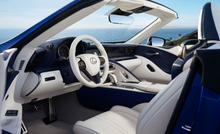 2021 Lexus LC 500 Convertible Interior Wallpapers 450x275 (31)