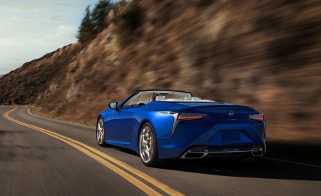 2021 Lexus LC 500 Convertible Rear Three-Quarter Wallpapers 450x275 (23)