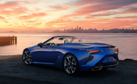 2021 Lexus LC 500 Convertible Rear Three-Quarter Wallpapers 450x275 (24)