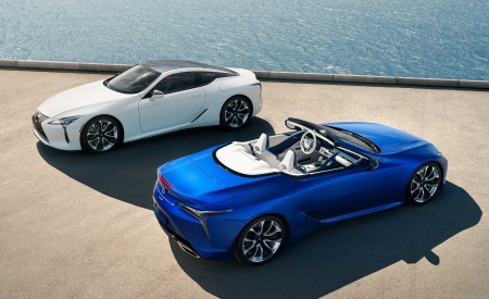 2021 Lexus LC 500 Convertible Top Wallpapers 450x275 (28)