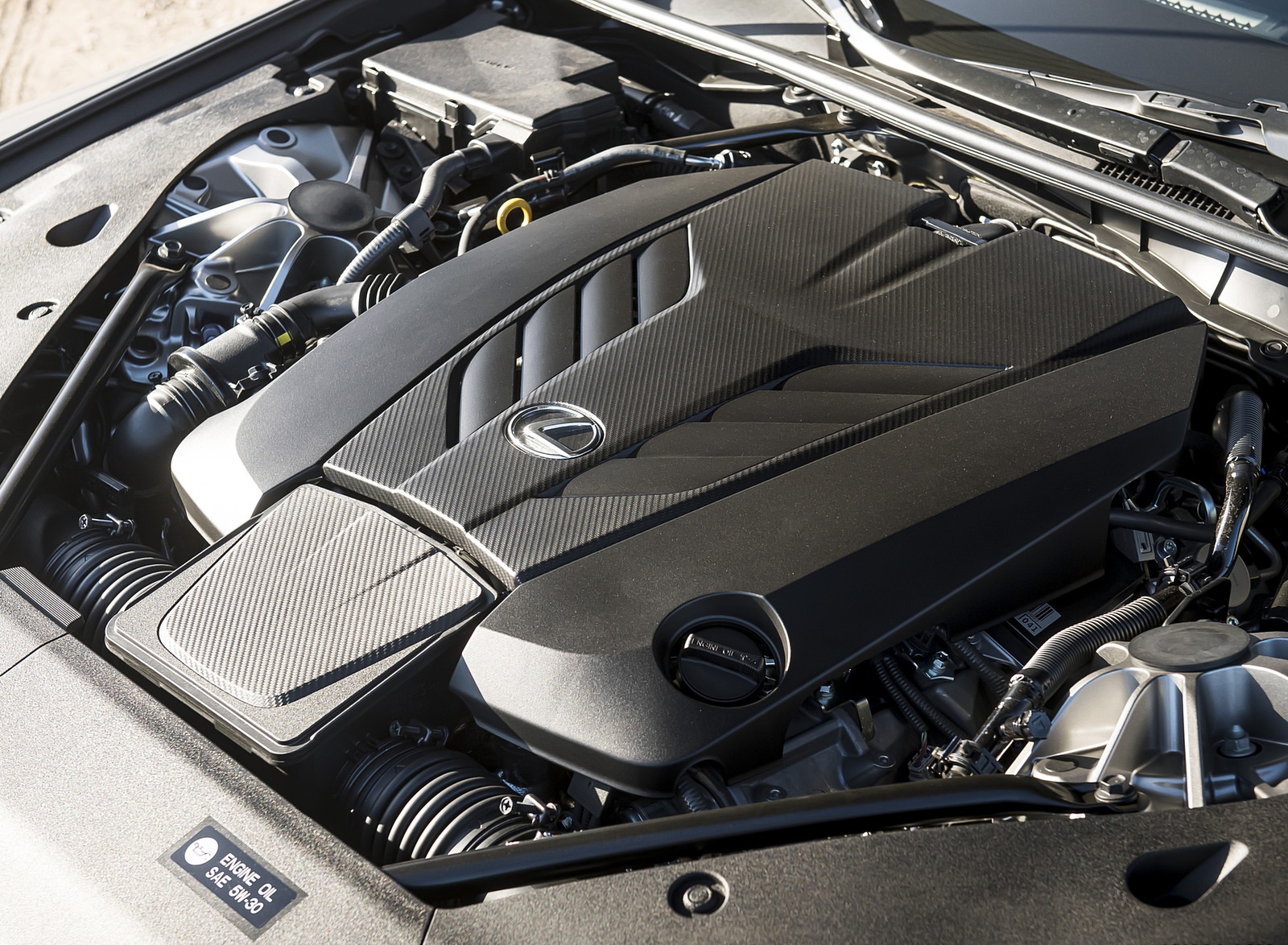 2021 Lexus LC Convertible Engine Wallpapers (13)