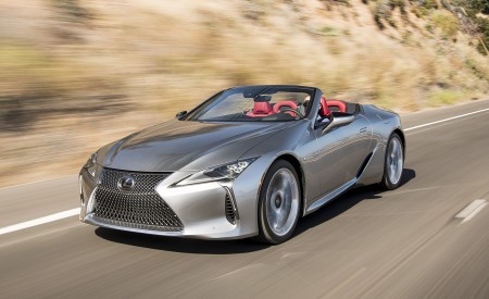 2021 Lexus LC Convertible Front Three-Quarter Wallpapers 450x275 (4)