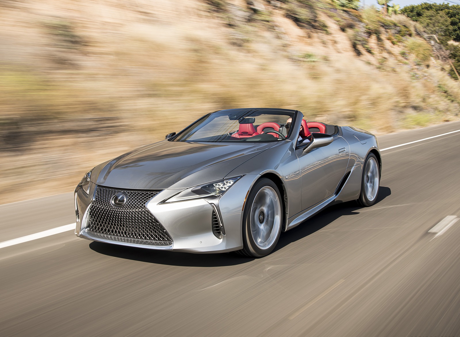 2021 Lexus LC Convertible Front Three-Quarter Wallpapers (4)