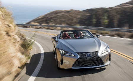 2021 Lexus LC Convertible Front Wallpapers 450x275 (2)