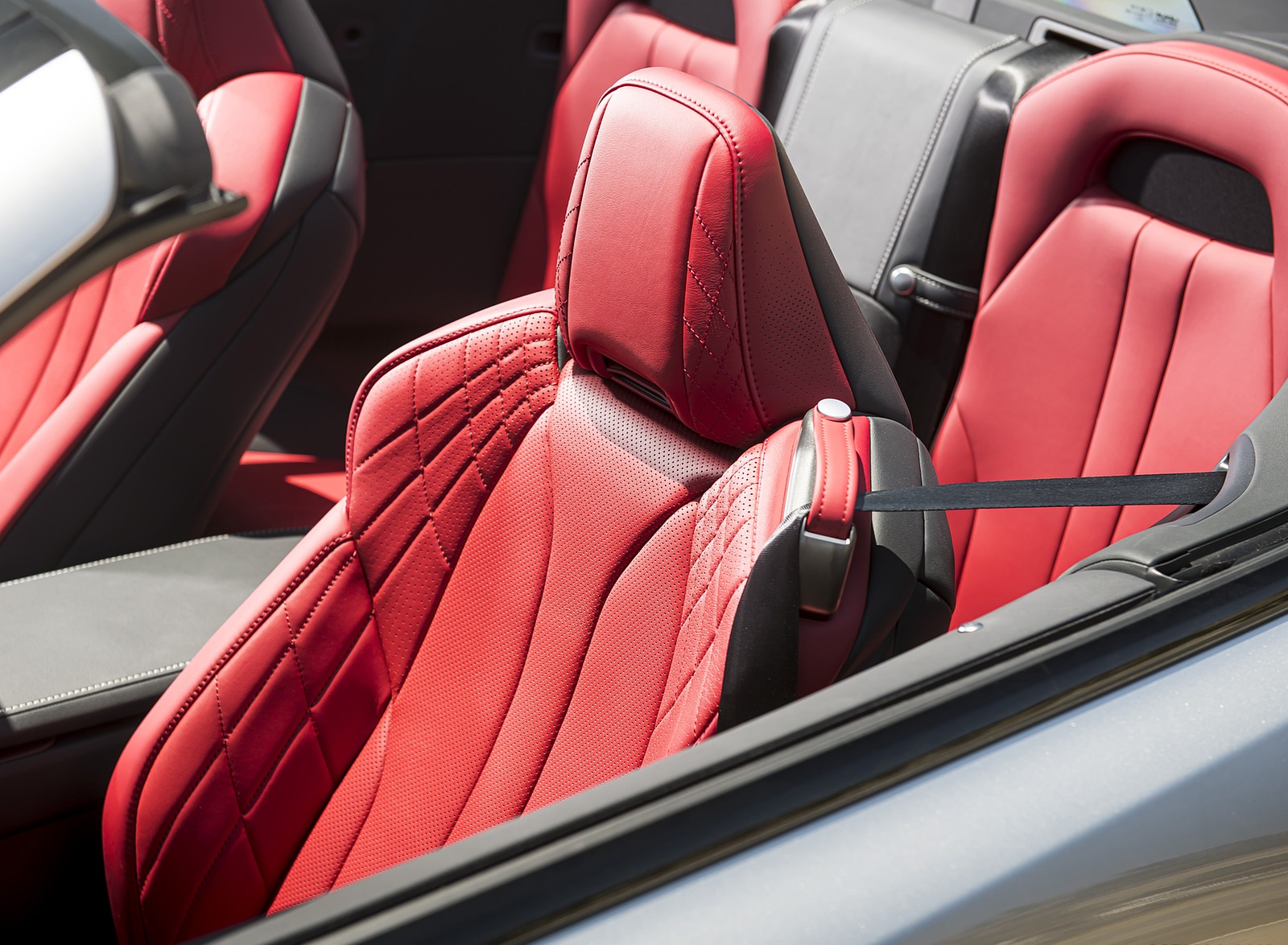 2021 Lexus LC Convertible Interior Seats Wallpapers (15)
