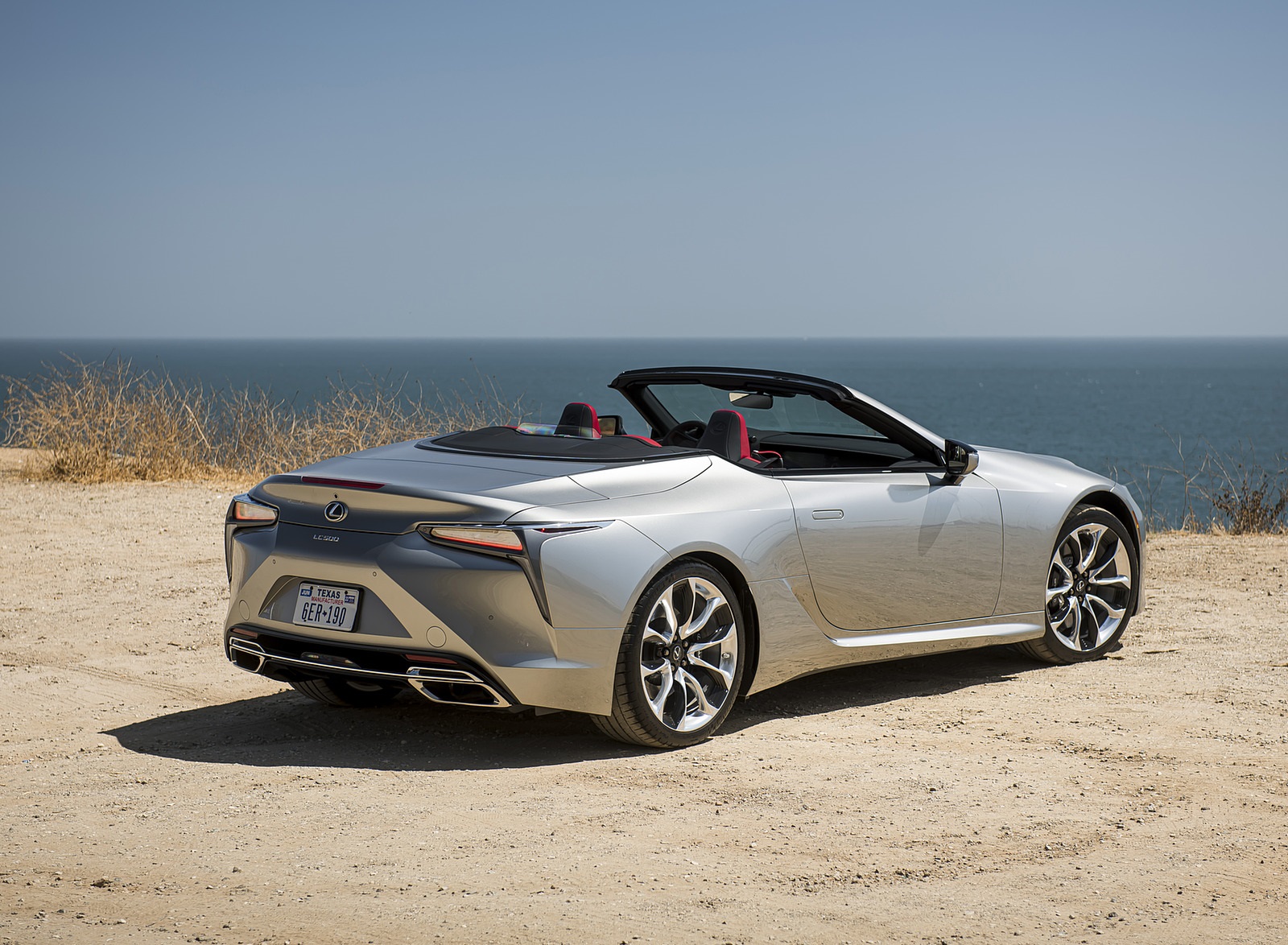 2021 Lexus LC Convertible Rear Three-Quarter Wallpapers (10)