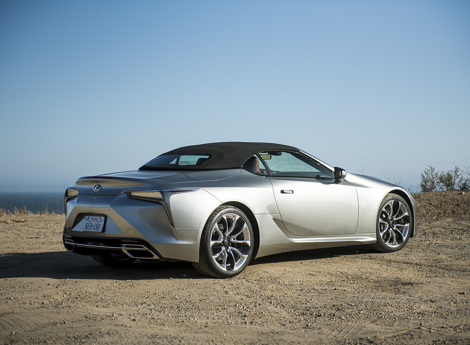 2021 Lexus LC Convertible Rear Three-Quarter Wallpapers (9)
