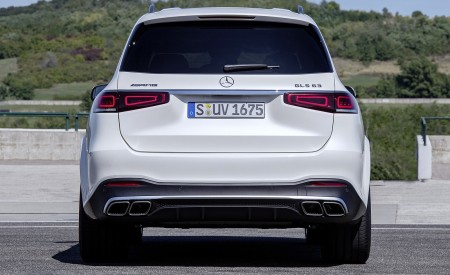 2021 Mercedes-AMG GLS 63 Rear Wallpapers 450x275 (87)