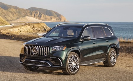 2021 Mercedes-AMG GLS 63 (US-Spec) Front Three-Quarter Wallpapers 450x275 (25)