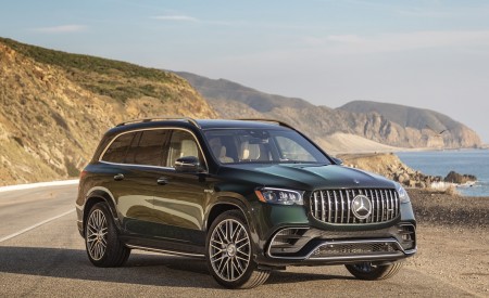 2021 Mercedes-AMG GLS 63 (US-Spec) Front Three-Quarter Wallpapers 450x275 (26)