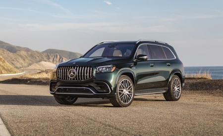 2021 Mercedes-AMG GLS 63 (US-Spec) Front Three-Quarter Wallpapers 450x275 (27)