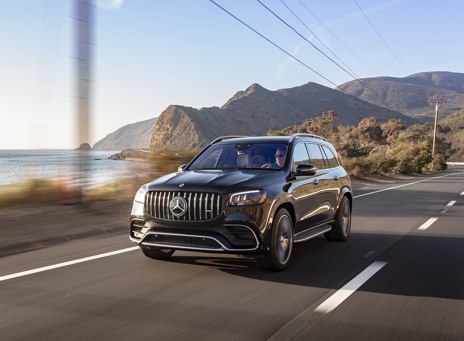 2021 Mercedes-AMG GLS 63 (US-Spec) Front Three-Quarter Wallpapers (11)