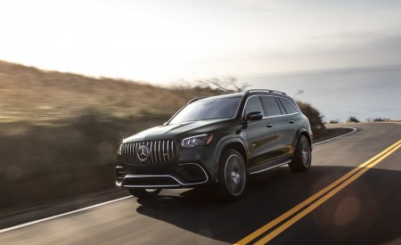 2021 Mercedes-AMG GLS 63 (US-Spec) Front Three-Quarter Wallpapers 450x275 (6)