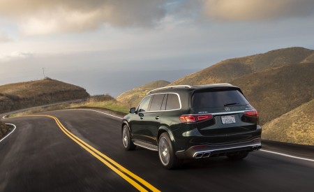 2021 Mercedes-AMG GLS 63 (US-Spec) Rear Three-Quarter Wallpapers 450x275 (14)