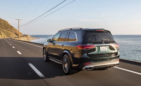 2021 Mercedes-AMG GLS 63 (US-Spec) Rear Three-Quarter Wallpapers 450x275 (16)