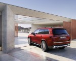 2021 Mercedes-Maybach GLS 600 (Color: Designo Hyacinth Red Metallic) Rear Three-Quarter Wallpapers 150x120