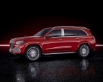 2021 Mercedes-Maybach GLS 600 (Color: Designo Hyacinth Red Metallic) Side Wallpapers 150x120