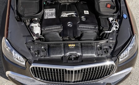 2021 Mercedes-Maybach GLS 600 (Color: Rubellite Red or Obsidian Black) Engine Wallpapers 450x275 (109)