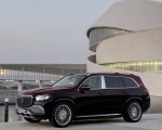 2021 Mercedes-Maybach GLS 600 (Color: Rubellite Red or Obsidian Black) Front Three-Quarter Wallpapers 150x120