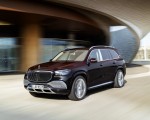 2021 Mercedes-Maybach GLS 600 (Color: Rubellite Red or Obsidian Black) Front Three-Quarter Wallpapers 150x120
