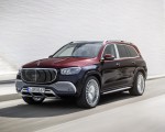 2021 Mercedes-Maybach GLS 600 (Color: Rubellite Red or Obsidian Black) Front Three-Quarter Wallpapers 150x120