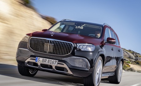 2021 Mercedes-Maybach GLS 600 (Color: Rubellite Red or Obsidian Black) Front Wallpapers 450x275 (84)