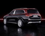 2021 Mercedes-Maybach GLS 600 (Color: Rubellite Red or Obsidian Black) Rear Three-Quarter Wallpapers 150x120
