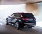 2021 Mercedes-Maybach GLS 600 (Color: Rubellite Red or Obsidian Black) Rear Three-Quarter Wallpapers 150x120
