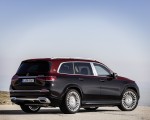 2021 Mercedes-Maybach GLS 600 (Color: Rubellite Red or Obsidian Black) Rear Three-Quarter Wallpapers 150x120
