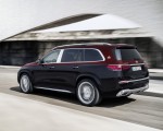 2021 Mercedes-Maybach GLS 600 (Color: Rubellite Red or Obsidian Black) Rear Three-Quarter Wallpapers 150x120