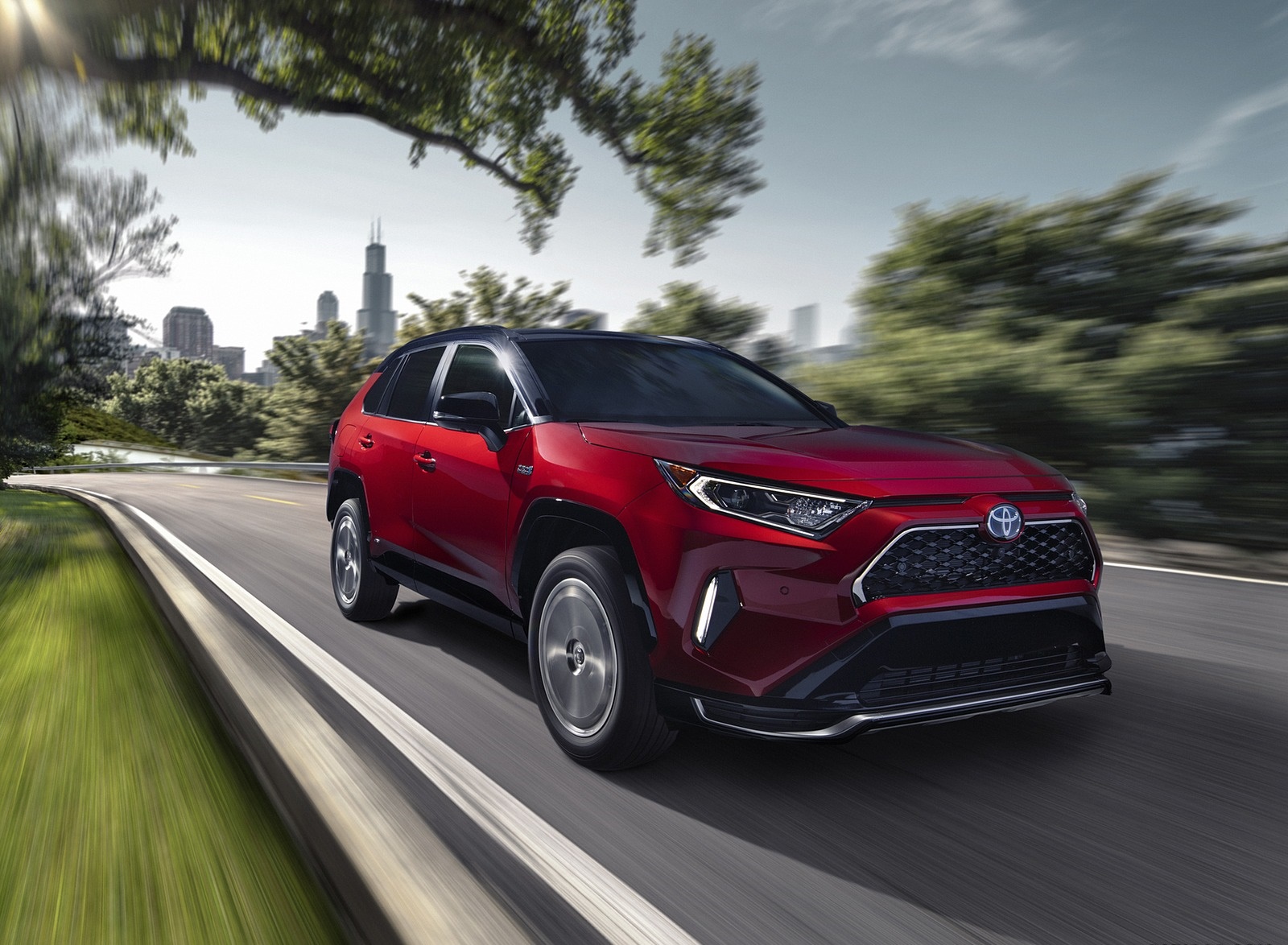 2021 Toyota RAV4 Prime Plug-In Hybrid Front Three-Quarter Wallpapers #4 of 30